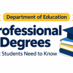 Department of Education Professional Degrees What Students Need to Know