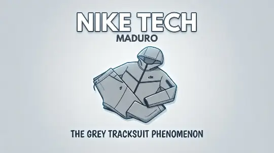 Maduro Nike Tech How a Grey Tracksuit Became an Unexpected Internet Phenomenon