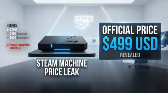 Steam Machine Price Leak: What the Rumors Got Right and the Official Price