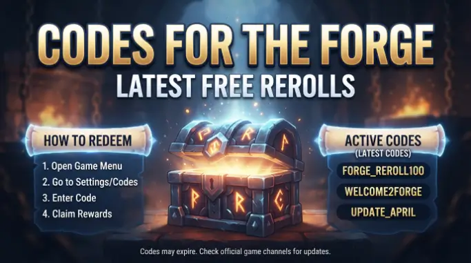 What Are Codes for The Forge