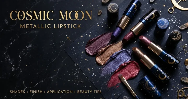 Cosmic Moon Metallic Lipstick Shades, Finish, Application, and Beauty Tips